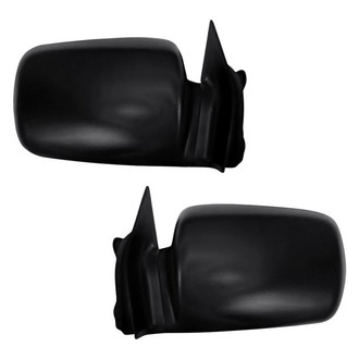 Replacement - Driver and Passenger Side Power Remote View Mirror Set (Heated, Non-Foldaway) (Standard Line)