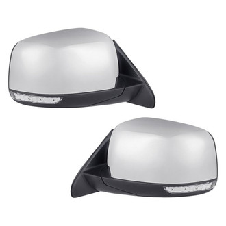 Replacement - Driver and Passenger Side Power View Mirror Set (Heated, Foldaway) (Standard Line)