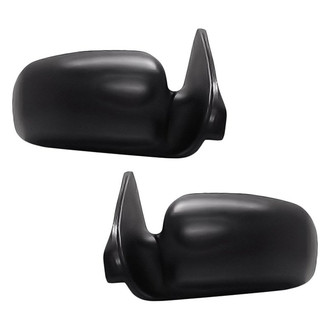 Replacement - Driver and Passenger Side Power Remote View Mirror Set (Heated, Foldaway) (Standard Line)