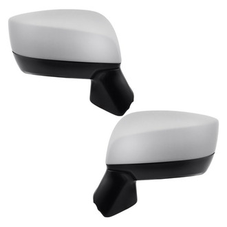 Replacement - Driver and Passenger Side Power View Mirror Set (Non-Heated, Foldaway) (Standard Line)