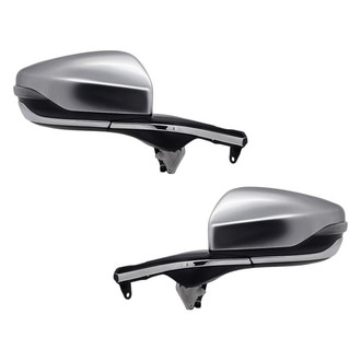 Replacement - Driver and Passenger Side Power View Mirror Set (Heated, Foldaway) (Standard Line)