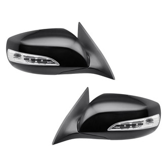 Replacement - Driver and Passenger Side Power View Mirror Set (Non-Heated, Foldaway) (Standard Line)