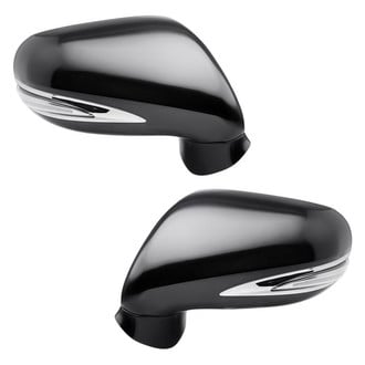 Replacement - Driver and Passenger Side Power View Mirror Set (Heated, Foldaway) (Standard Line)