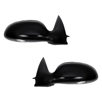 Replacement - Driver and Passenger Side Power Remote View Mirror Set (Non-Heated, Non-Foldaway) (Standard Line)