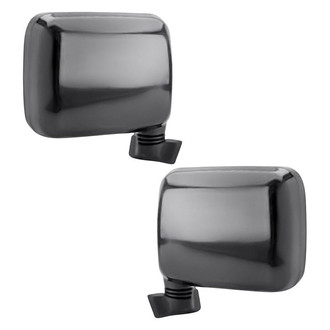 Replacement - Driver and Passenger Side Manual View Mirror Set (Non-Heated, Foldaway) (Standard Line)