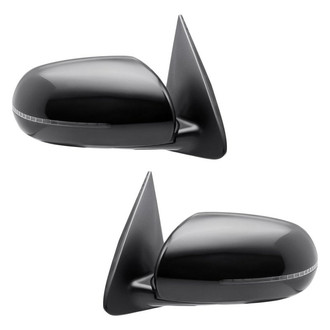 Replacement - Driver and Passenger Side Power View Mirror Set (Heated, Foldaway) (Standard Line)