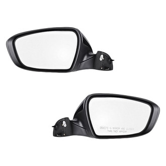 Replacement - Driver and Passenger Side Power View Mirror Set (Heated, Foldaway) (Standard Line)