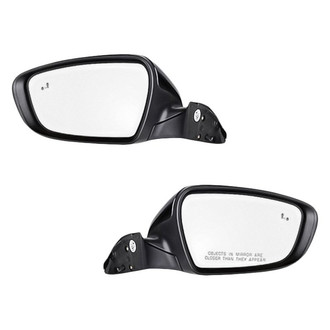 Replacement - Driver and Passenger Side Power View Mirror Set (Heated, Foldaway) (Standard Line)