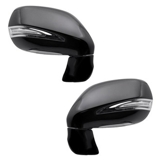 Replacement - Driver and Passenger Side Power View Mirror Set (Heated, Foldaway) (Standard Line)