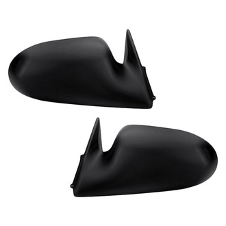 Replacement - Driver and Passenger Side Manual View Mirror Set (Non-Heated, Non-Foldaway) (Standard Line)