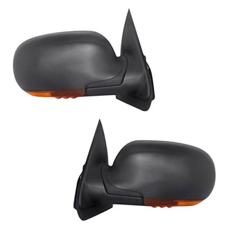 Replacement - Driver and Passenger Side Power View Mirror Set (Heated, Foldaway) (Standard Line)