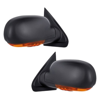 Replacement - Driver and Passenger Side Power View Mirror Set (Heated, Foldaway) (Standard Line)