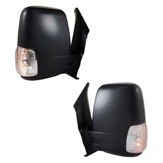 Replacement - Driver and Passenger Side Power View Mirror Set (Heated, Foldaway) (Standard Line)