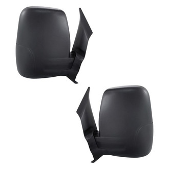 Replacement - Driver and Passenger Side Manual View Mirror Set (Non-Heated, Foldaway) (Standard Line)