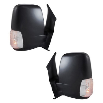 Replacement - Driver and Passenger Side Power View Mirror Set (Heated, Foldaway) (Standard Line)