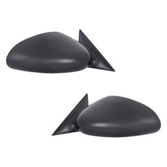 Replacement - Driver and Passenger Side Power Remote View Mirror Set (Non-Heated, Non-Foldaway) (Standard Line)