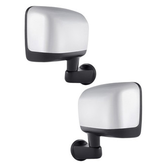 Replacement - Driver and Passenger Side Power View Mirror Set (Heated, Non-Foldaway) (Standard Line)