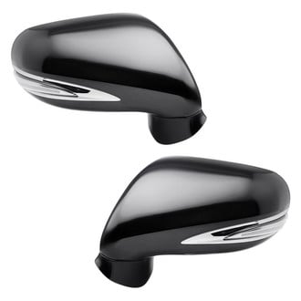 Replacement - Driver and Passenger Side Power View Mirror Set (Heated, Foldaway) (Standard Line)