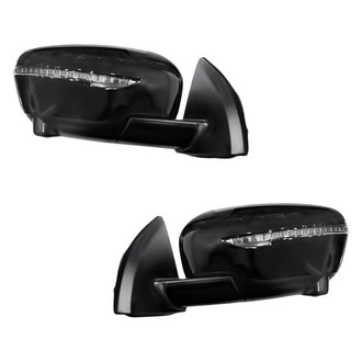 Replacement - Driver and Passenger Side Power View Mirror Set (Heated, Foldaway) (Standard Line)