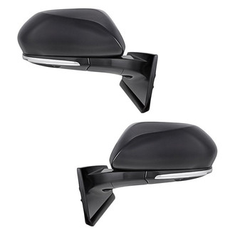 Replacement - Driver and Passenger Side Power View Mirror Set (Heated, Foldaway) (Standard Line)