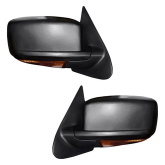 Replacement - Driver and Passenger Side Power View Mirror Set (Heated, Foldaway) (Standard Line)