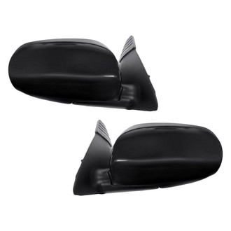 Replacement - Driver and Passenger Side Manual View Mirror Set (Non-Heated, Foldaway) (Standard Line)