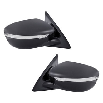 Replacement - Driver and Passenger Side Power View Mirror Set (Heated, Foldaway) (Standard Line)