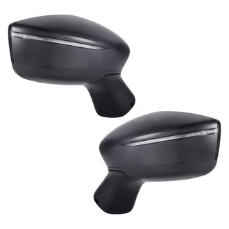 Replacement - Driver and Passenger Side Power View Mirror Set (Non-Heated, Foldaway) (Standard Line)
