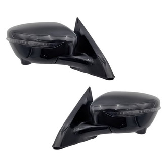 Replacement - Driver and Passenger Side Power View Mirror Set (Heated, Foldaway) (Standard Line)