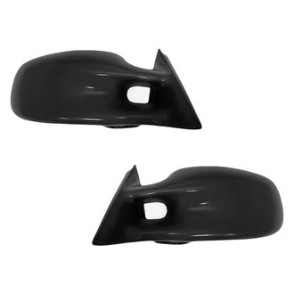 Replacement - Driver and Passenger Side Power Remote View Mirror Set (Non-Heated, Non-Foldaway) (Standard Line)