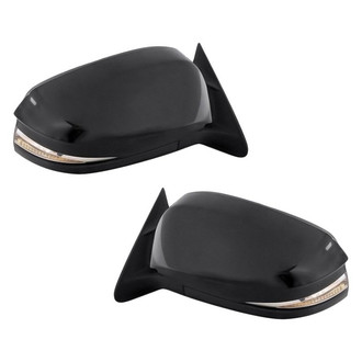 Replacement - Driver and Passenger Side Power View Mirror Set (Non-Heated, Foldaway) (Standard Line)
