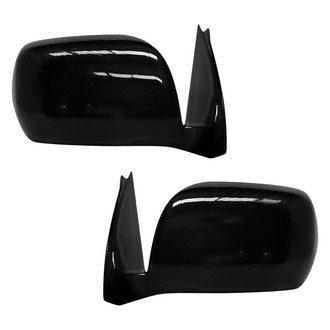Replacement - Driver and Passenger Side Power Remote View Mirror Set (Non-Heated, Foldaway) (Standard Line)