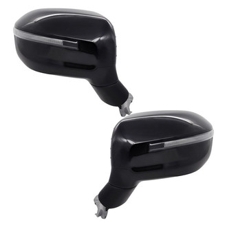 Replacement - Driver and Passenger Side Power View Mirror Set (Heated, Foldaway) (Standard Line)