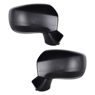 Replacement - Driver and Passenger Side Power View Mirror Set (Non-Heated, Foldaway) (Standard Line)