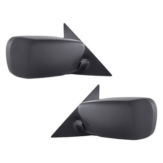 Replacement - Driver and Passenger Side Power Remote View Mirror Set (Heated, Foldaway) (Standard Line)