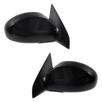 Replacement - Driver and Passenger Side Power Remote View Mirror Set (Heated, Foldaway) (Standard Line)