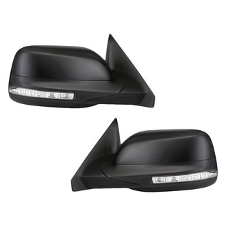 Replacement - Driver and Passenger Side Power View Mirror Set (Heated, Foldaway) (Standard Line)