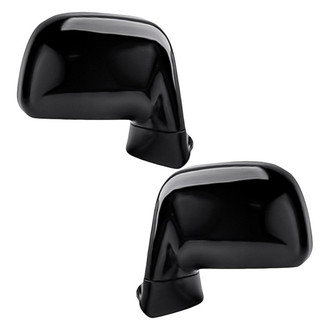 Replacement - Driver and Passenger Side Power Remote View Mirror Set (Heated, Foldaway) (Standard Line)