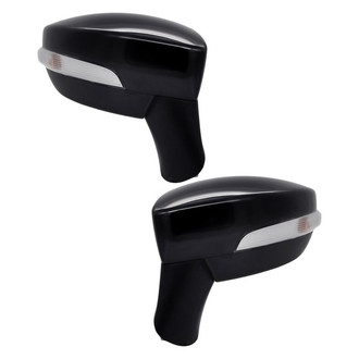 Replacement - Driver and Passenger Side Power View Mirror Set (Non-Heated, Foldaway) (Standard Line)