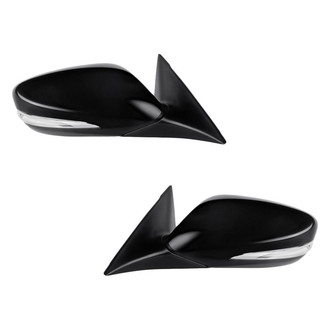 Replacement - Driver and Passenger Side Power View Mirror Set (Heated, Foldaway) (Standard Line)