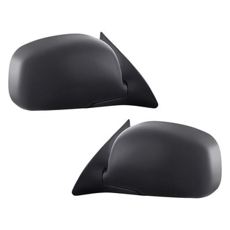 Replacement - Driver and Passenger Side Power Remote View Mirror Set (Heated, Foldaway) (Standard Line)