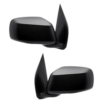 Replacement - Driver and Passenger Side Manual View Mirror Set (Non-Heated, Foldaway) (Standard Line)