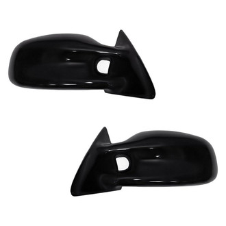 Replacement - Driver and Passenger Side Power Remote View Mirror Set (Non-Heated, Non-Foldaway) (Standard Line)