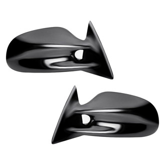 Replacement - Driver and Passenger Side Manual Remote View Mirror Set (Non-Heated, Non-Foldaway) (Standard Line)