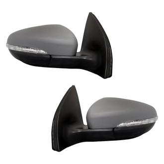 Replacement - Driver and Passenger Side Power View Mirror Set (Heated, Foldaway) (Standard Line)