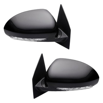 Replacement - Driver and Passenger Side Power View Mirror Set (Heated, Foldaway) (Standard Line)
