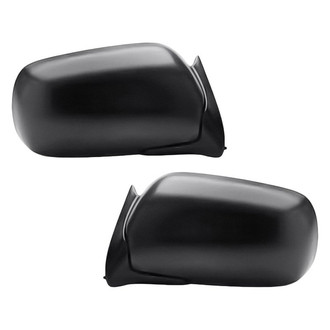Replacement - Driver and Passenger Side Manual View Mirror Set (Non-Heated, Foldaway) (Standard Line)