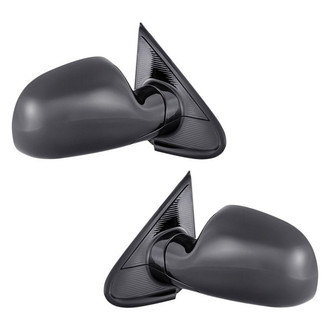 Replacement - Driver and Passenger Side Power Remote View Mirror Set (Heated, Foldaway) (Standard Line)