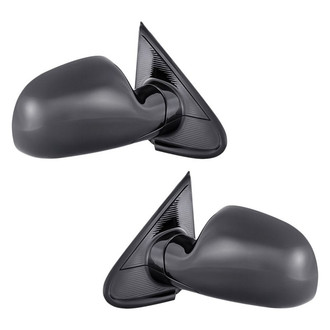 Replacement - Driver and Passenger Side Power Remote View Mirror Set (Non-Heated, Foldaway) (Standard Line)