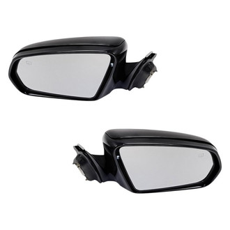 Replacement - Driver and Passenger Side Power View Mirror Set (Heated, Foldaway) (Standard Line)
